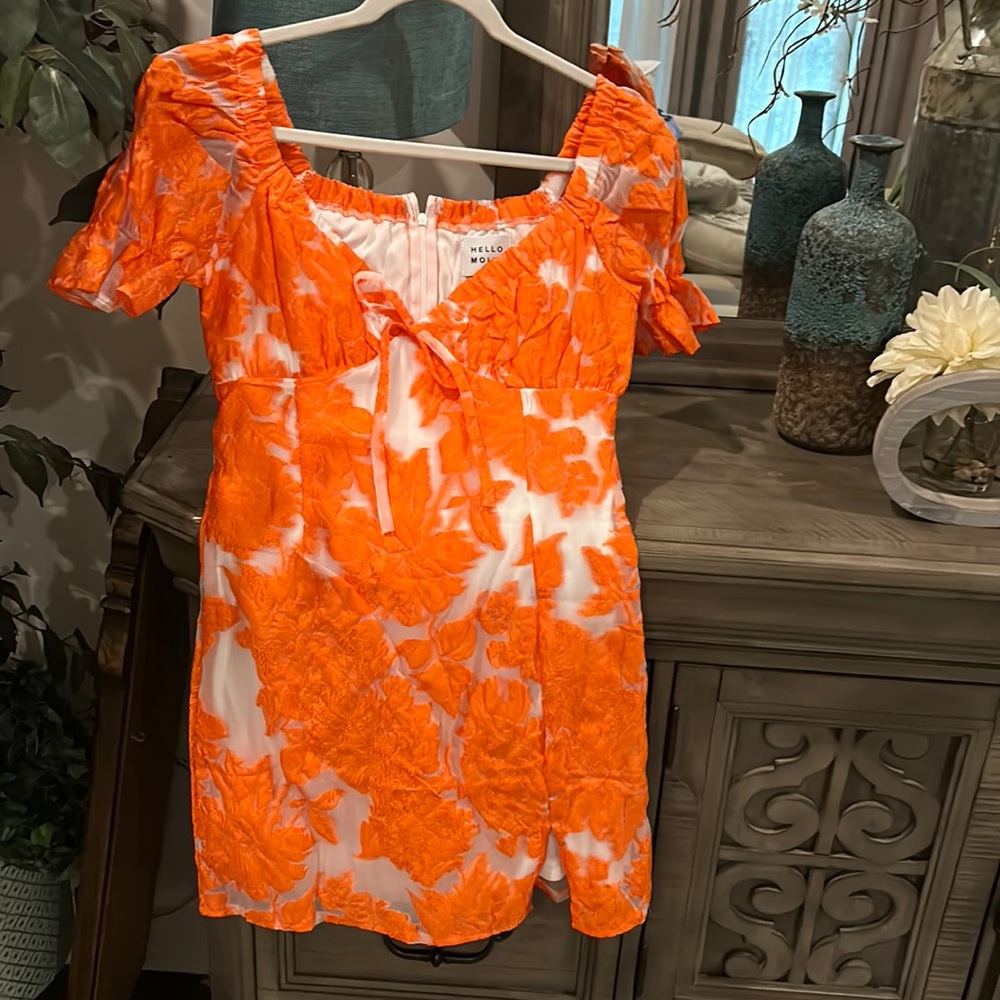 Bright fun mini dress!